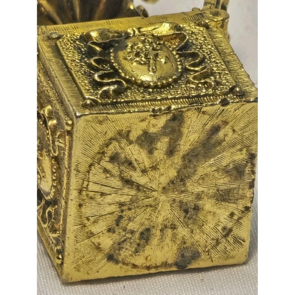 Max Factor Hypnotique Jack in The Box Jester Solid Perfume Compact W/ Perfume
